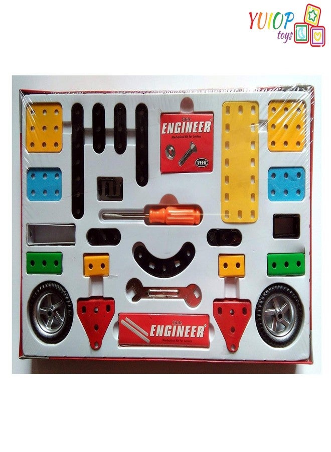 YUIOP - Little Engineer Dhoom Bike - Bike Construction Set for Kids - 16 Models - 86+ Pieces - Image 3